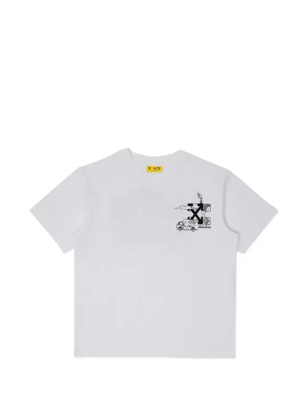 Koszulka dziecięca Off-white biała
