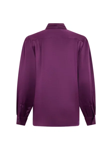 Koszula Alberta Ferretti fioletowa