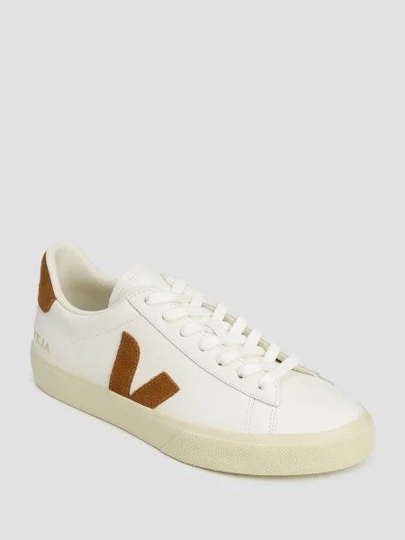 Veja Campo Leather Kobiety Buty sportowe Veja Size: 3 biały