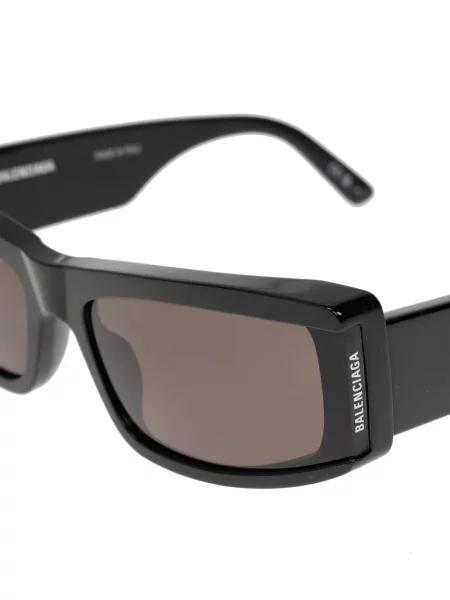 Ochelari de soare Balenciaga Eyewear cu imagine negru