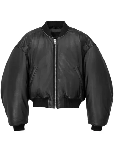 Geanta de piele Marc Jacobs negru