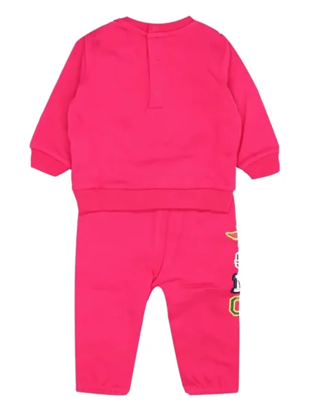 Komplet dresowy dziecięcy Polo Ralph Lauren różowy