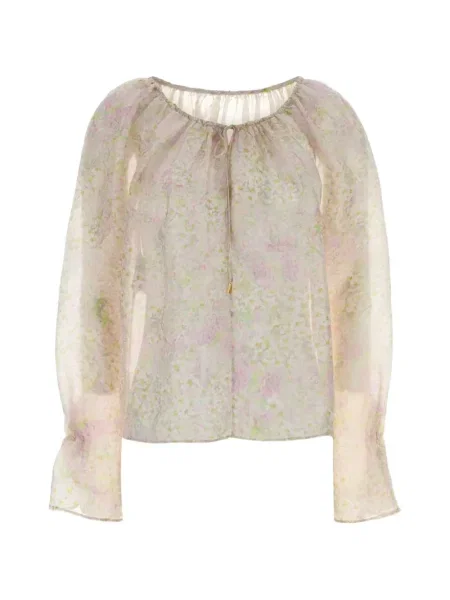 Bluză Alberta Ferretti cu model floral cu imagine