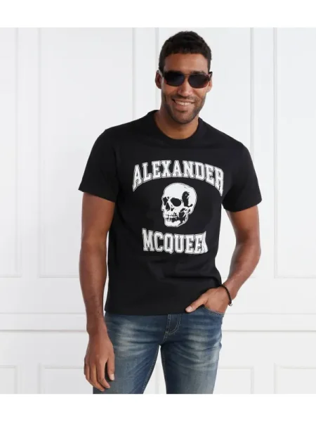 Alexander McQueen Tricou negru