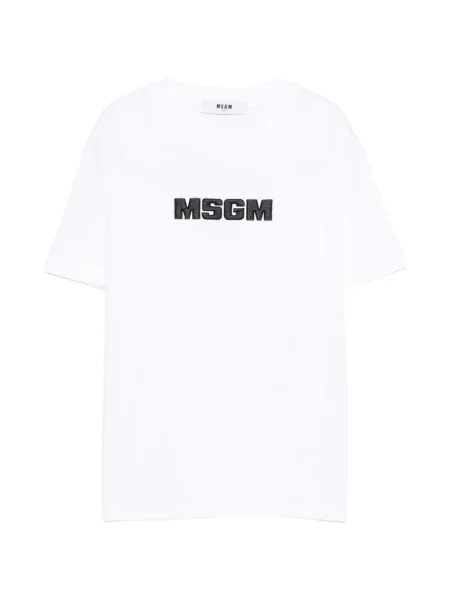 Koszulka dziecięca Msgm biała