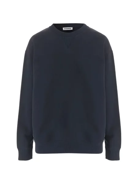 Hanorac Jil Sander cu imagine albastru