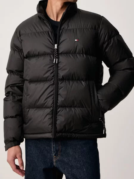 Tommy Hilfiger пухено яке мъжко черно
