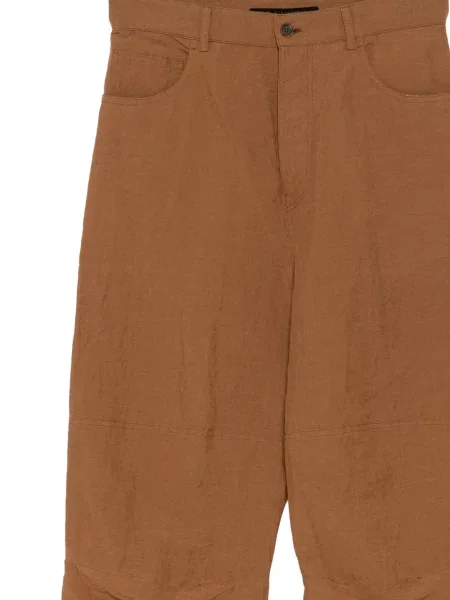 Pantaloni Forme D'expression cu 5 buzunare maro