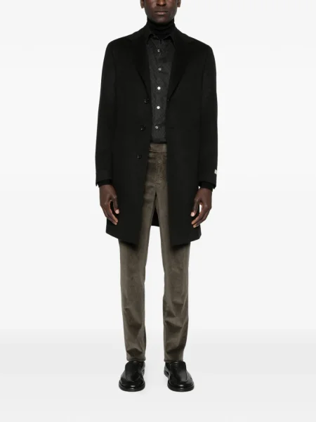 Pantaloni Canali de catifea cord maro