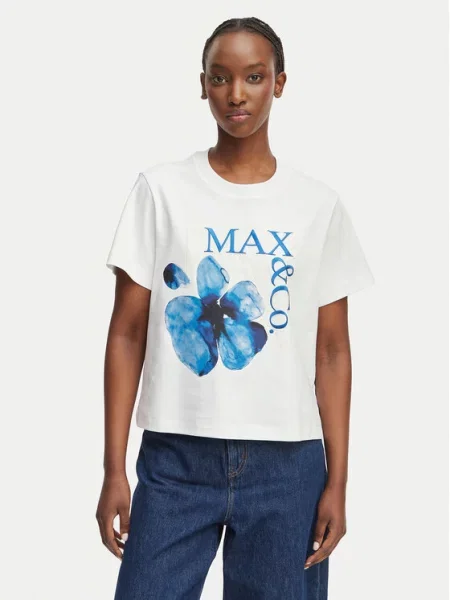 MAX&Co. Tričko MAMBO modrá / námornícka modrá biela
