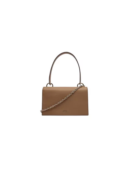 Furla crossbody torbica usnjena Amelia M Crossbody rjava
