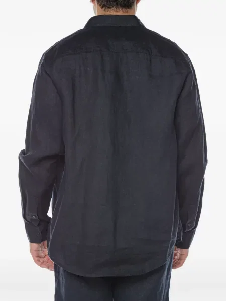 Lung cămașă Armani Exchange albastru