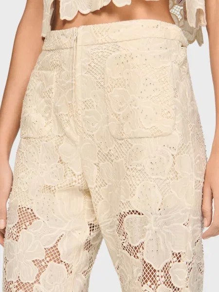 Штани Sandro білі