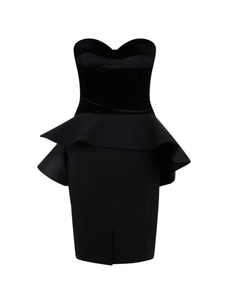 Rochie mini Moschino drapată negru