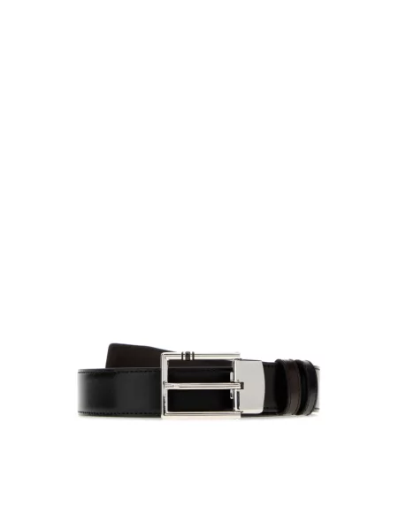 Pasek Montblanc dwustronny czarny
