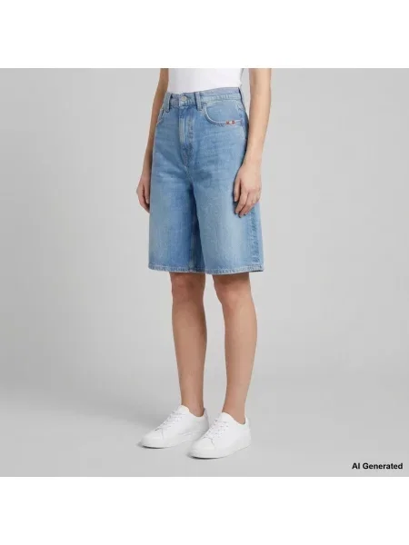 Džínsy Amish modrá