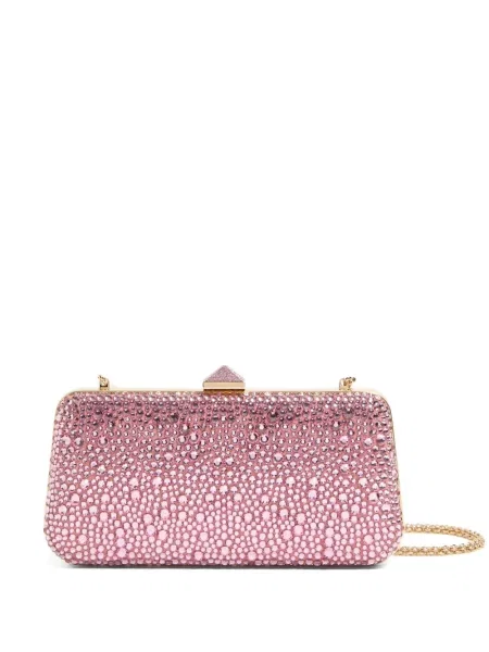Geantă plic Valentino Garavani roz