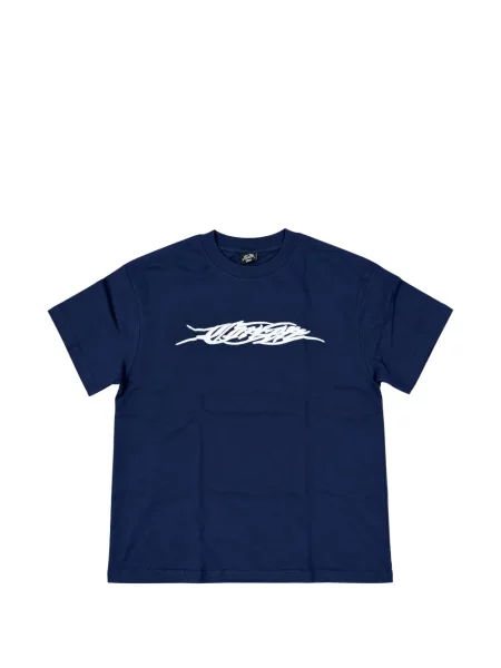 Tricou Corteiz cu imagine albastru