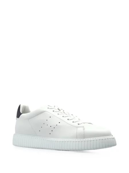 Sneakerși Hogan din piele alb