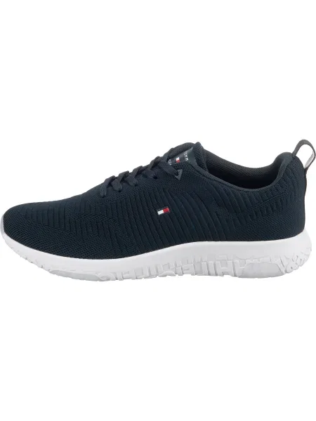 Superge Tommy Hilfiger Corporate Knit Rib Runner Desert Sky bela
