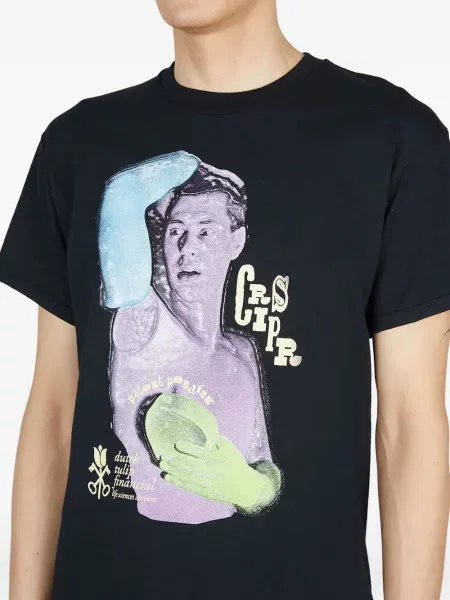Tricou Dtf.nyc cu imagine negru