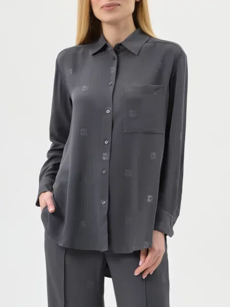 Сорочка Hugo сіра
