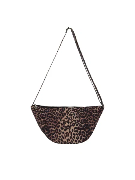 PIECES Geantă de umăr AMANDA bej / maro negru