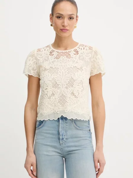 Twinset bluză pentru femei bej