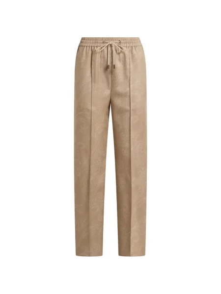Pantaloni Etro de lână cu model paisley