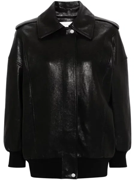 Geanta de piele Alexander Mcqueen negru