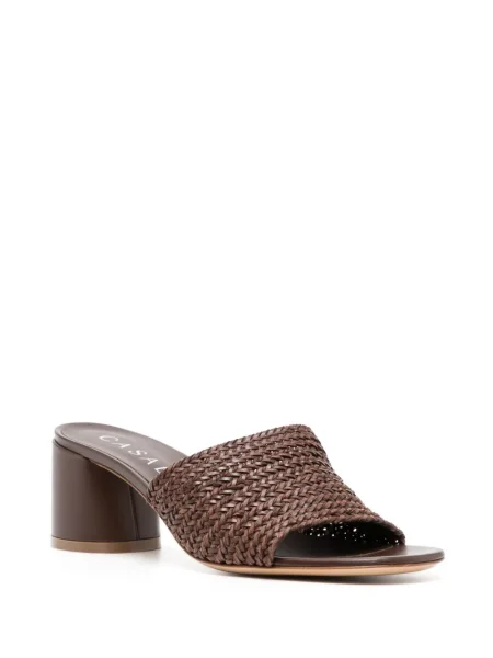 Papuci tip mules Casadei maro