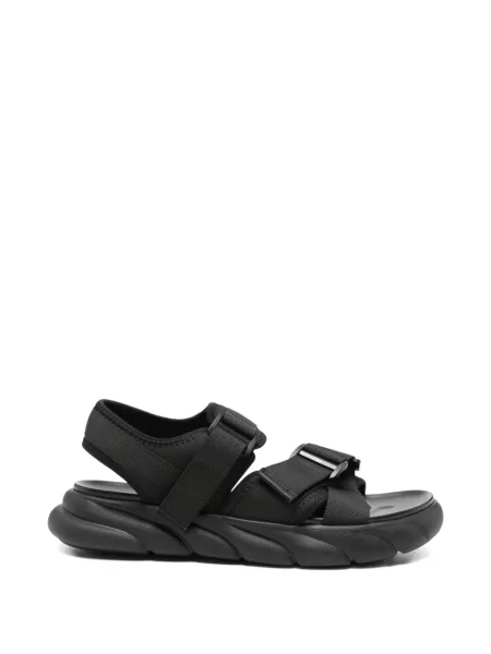 Sandale Sergio Moretti Firenze chunky cu bretele negru