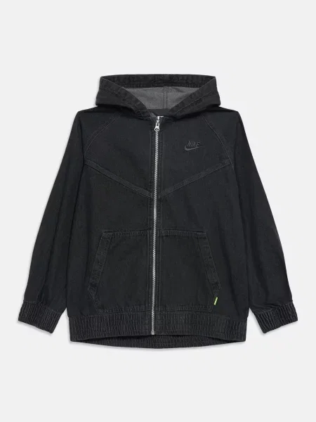 Nike Sportswear Geacă de primăvară-toamnă negru
