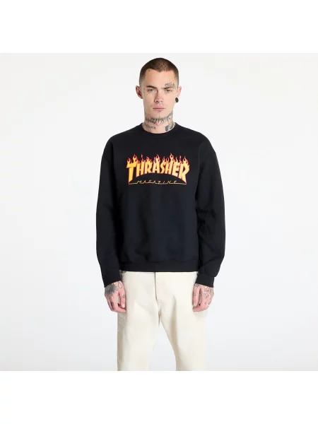 Jopa brez kapuce Thrasher črna