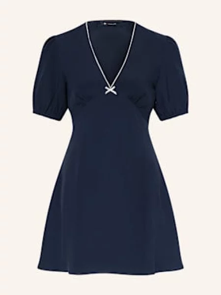 Tommy Jeans Letní šaty Écru bílé