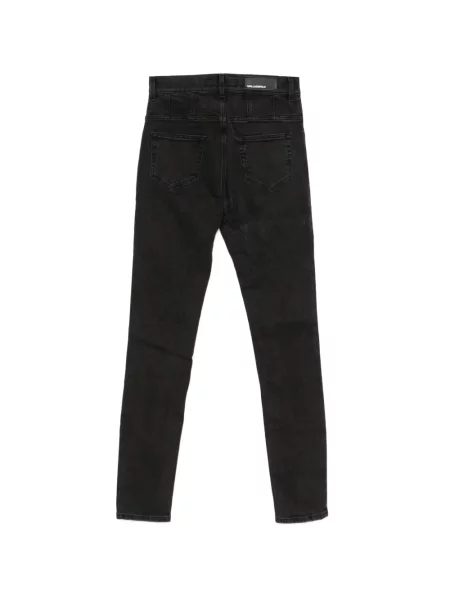Слаб дънки skinny fit Karl Lagerfeld черно