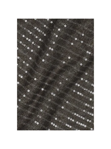 Fular Pieces cu paiete maro