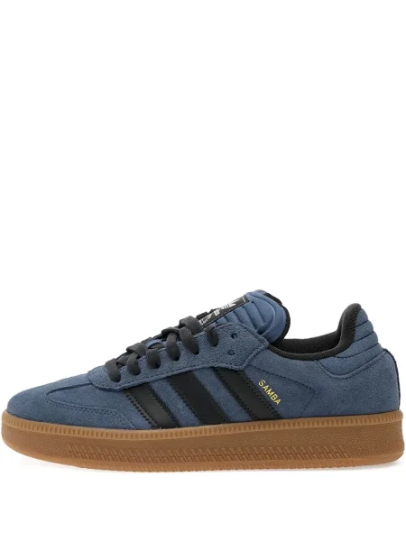 Sneakerși Adidas Samba cu dungi albastru
