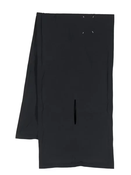 Шал Maison Margiela черно