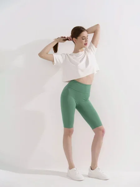 LAWA Велосипедки Оливковий Бавовна/еластан