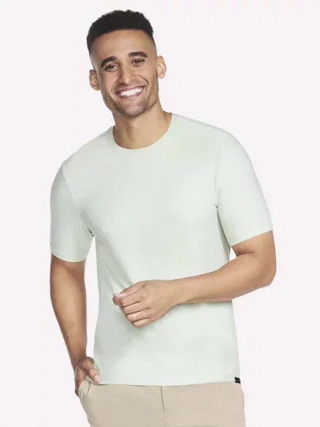 Футболка Skechers из спандекса зеленая