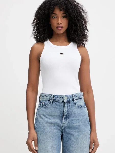 Top Karl Lagerfeld biały