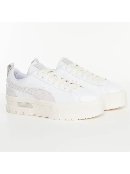 Sneakersy Puma zamszowe białe
