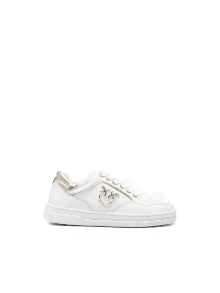 Sneakersy Pinko skórzane białe