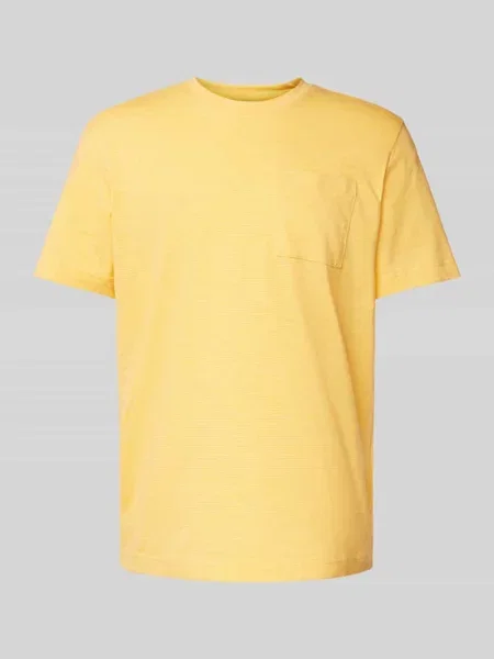 T-shirt o kroju regular fit z mieszanki bawełny Tom Tailor