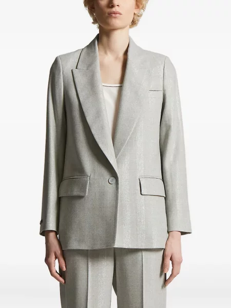 Marynarka Peserico jednorzędowa szara