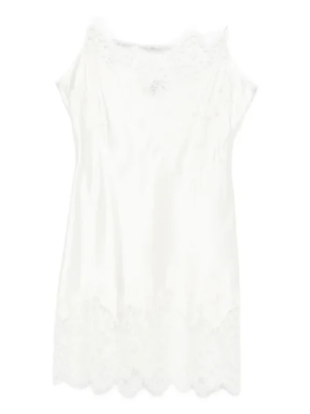 Chiloți Carine Gilson din dantelă alb