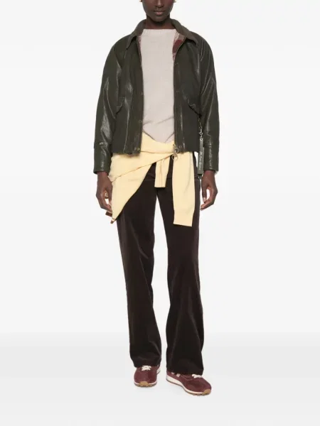Geanta de piele The Jackie Leathers verde
