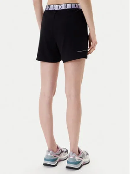 Emporio Armani Nohavice / biela čierna