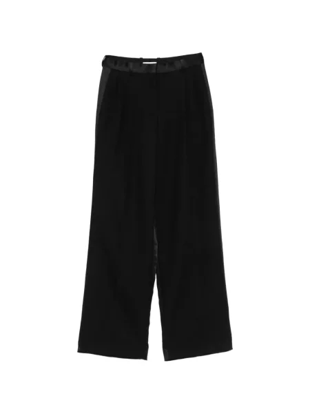 Pantaloni palazzo Sandro negru